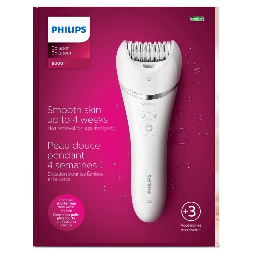 Philips Epilator Series 8000 (BRE700) NIB never opened